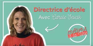Directrice d'école : mon métier